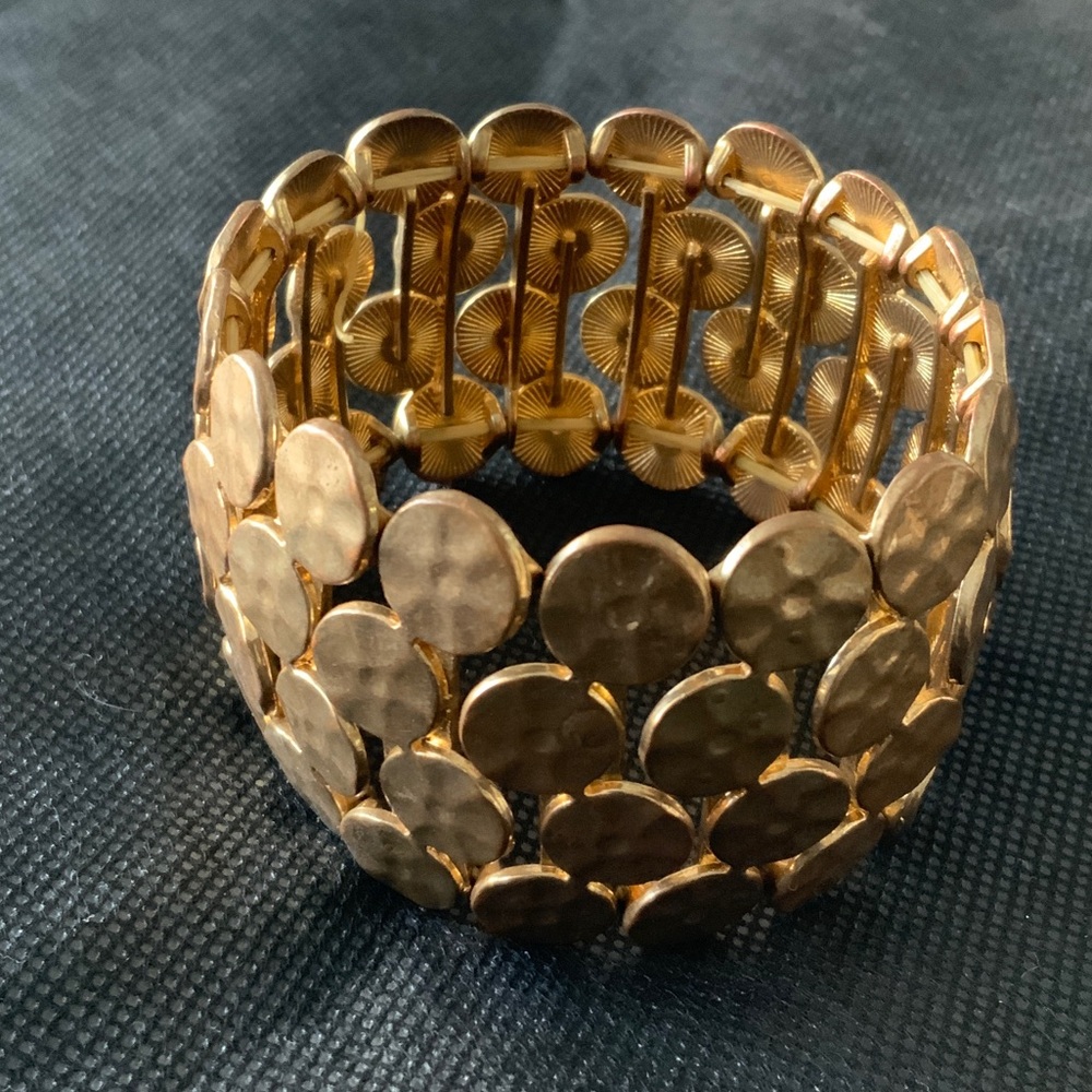 Vintage Gold-Tone Bracelet for Women